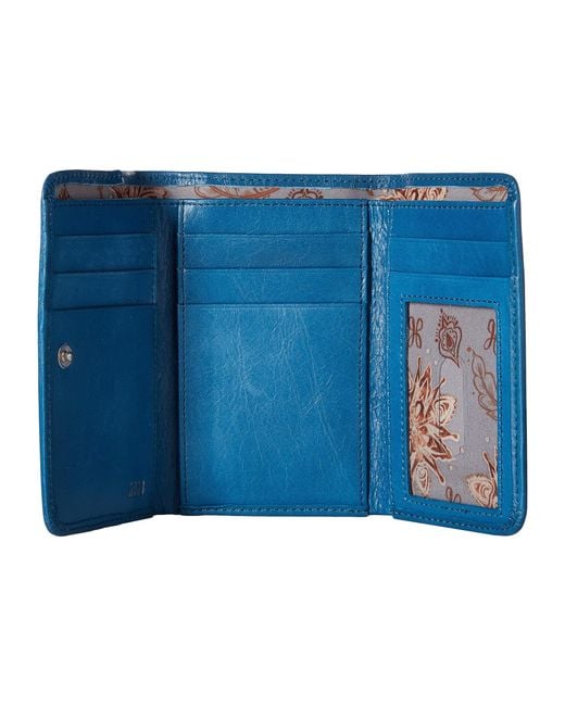 Lyst - Hobo Jill Trifold Wallet (dusty Coral) Clutch Handbags in Blue