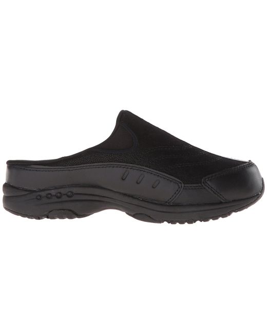Lyst - Easy Spirit Traveltime 234 (black/black Leather) Women's Shoes ...