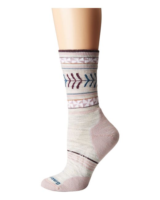 Lyst Smartwool Phd Outdoor Light Pattern Crew Ash Women S Smartwool Multicolor Phd Outdoor Light Pattern Crew Ash Women S Cut Socks Shoes