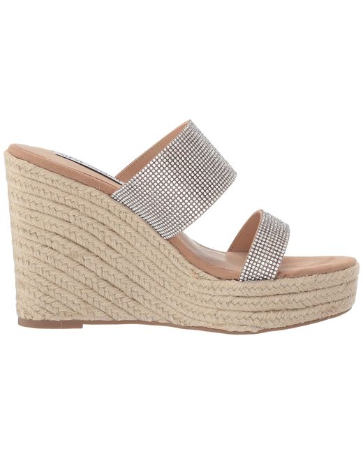 Lyst - Steve Madden Sunrise Wedge Sandal (rhinestone) Women's Shoes