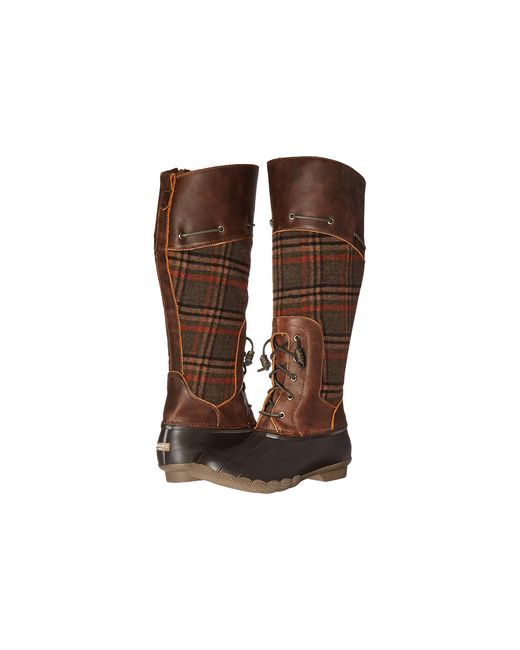 sperry brown boots