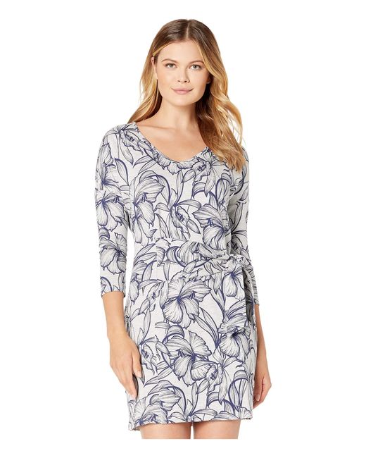 Tommy Bahama Synthetic Heather Sands Dress in Silver (Metallic) - Lyst