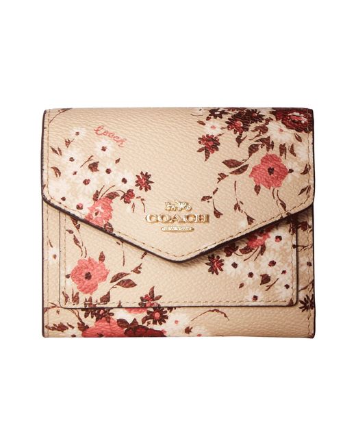 COACH Canvas Floral Bundle Small Wallet Save 10 Lyst