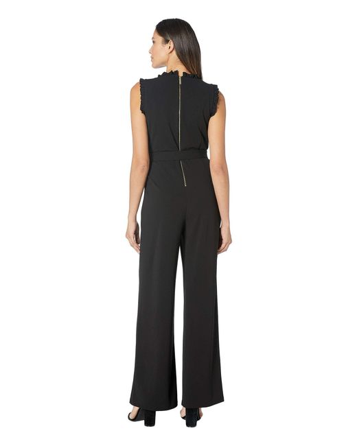calvin klein black jumpsuit
