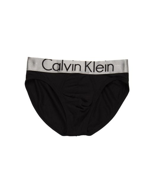 Lyst - Calvin Klein Steel Micro Hip Brief U2715 in Black for Men