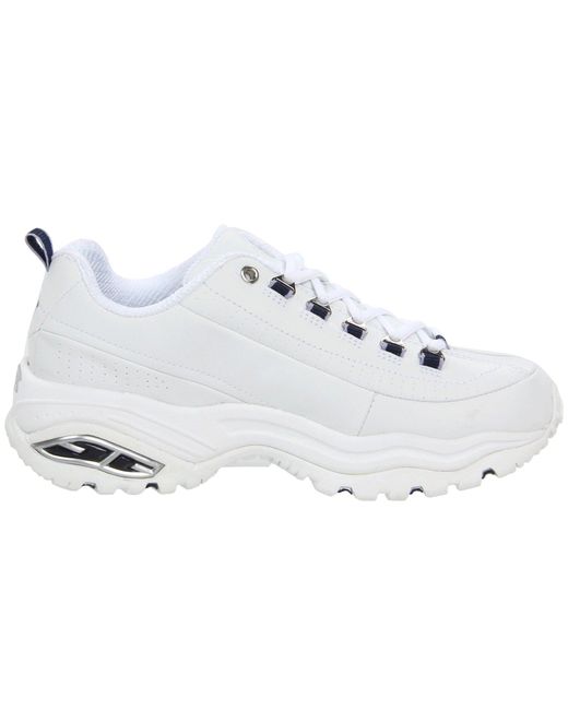Lyst - Skechers Premiums (white) Women's Lace Up Casual Shoes in White