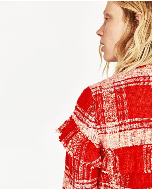 red short cardigan uk