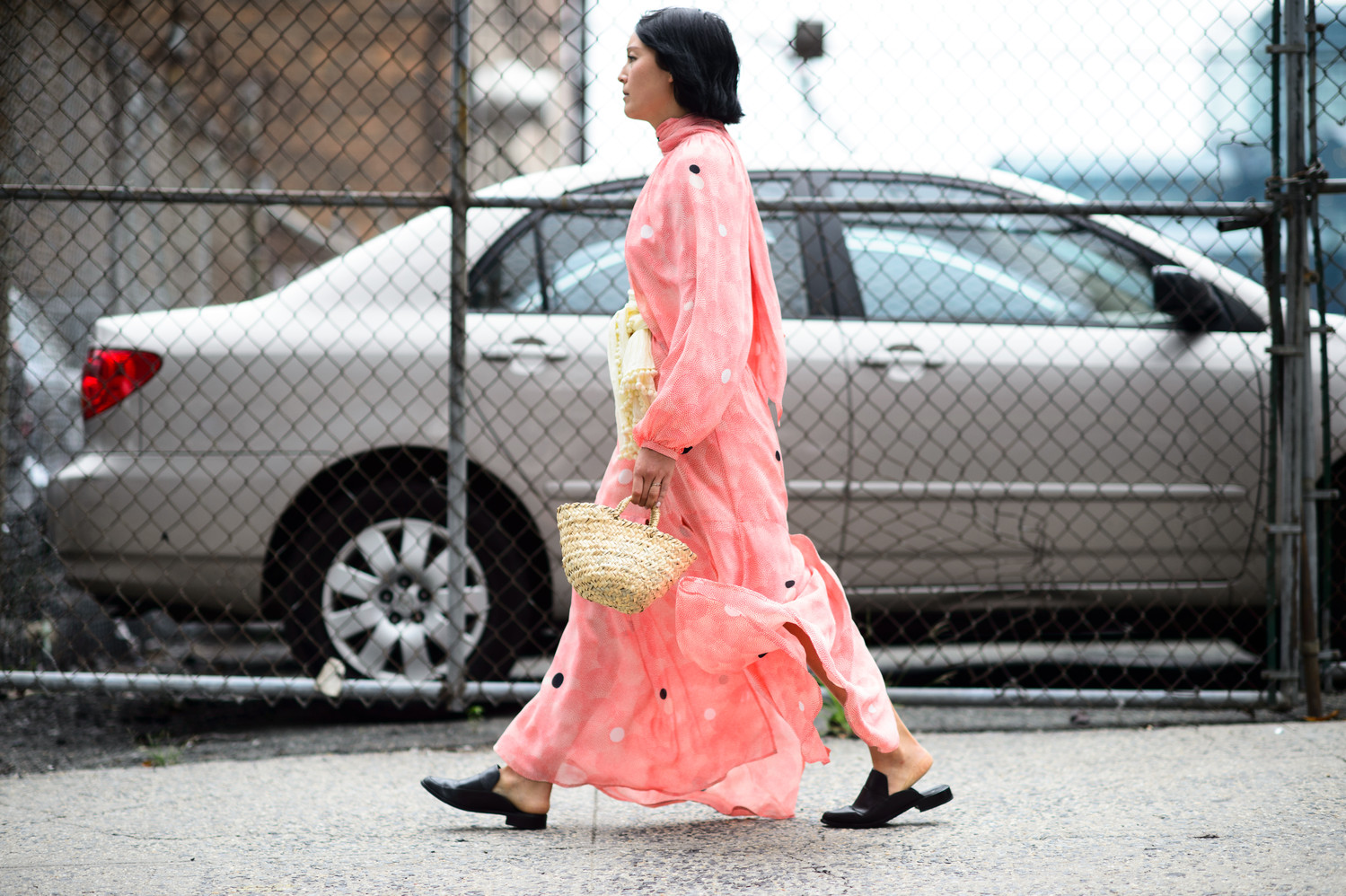 backless loafers outfit