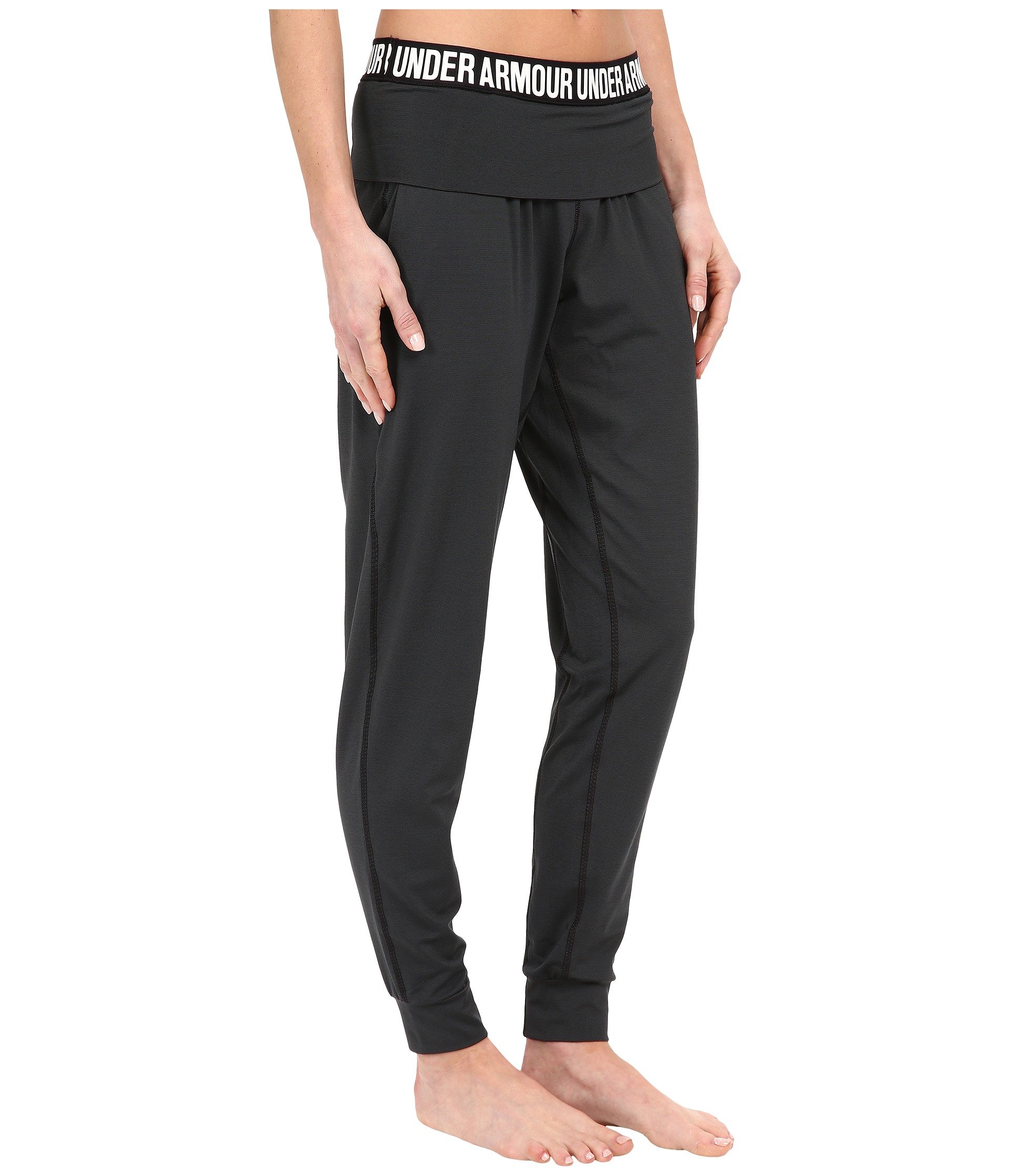 Lyst - Under Armour Ua Downtown Knit Jogger Pants in Black