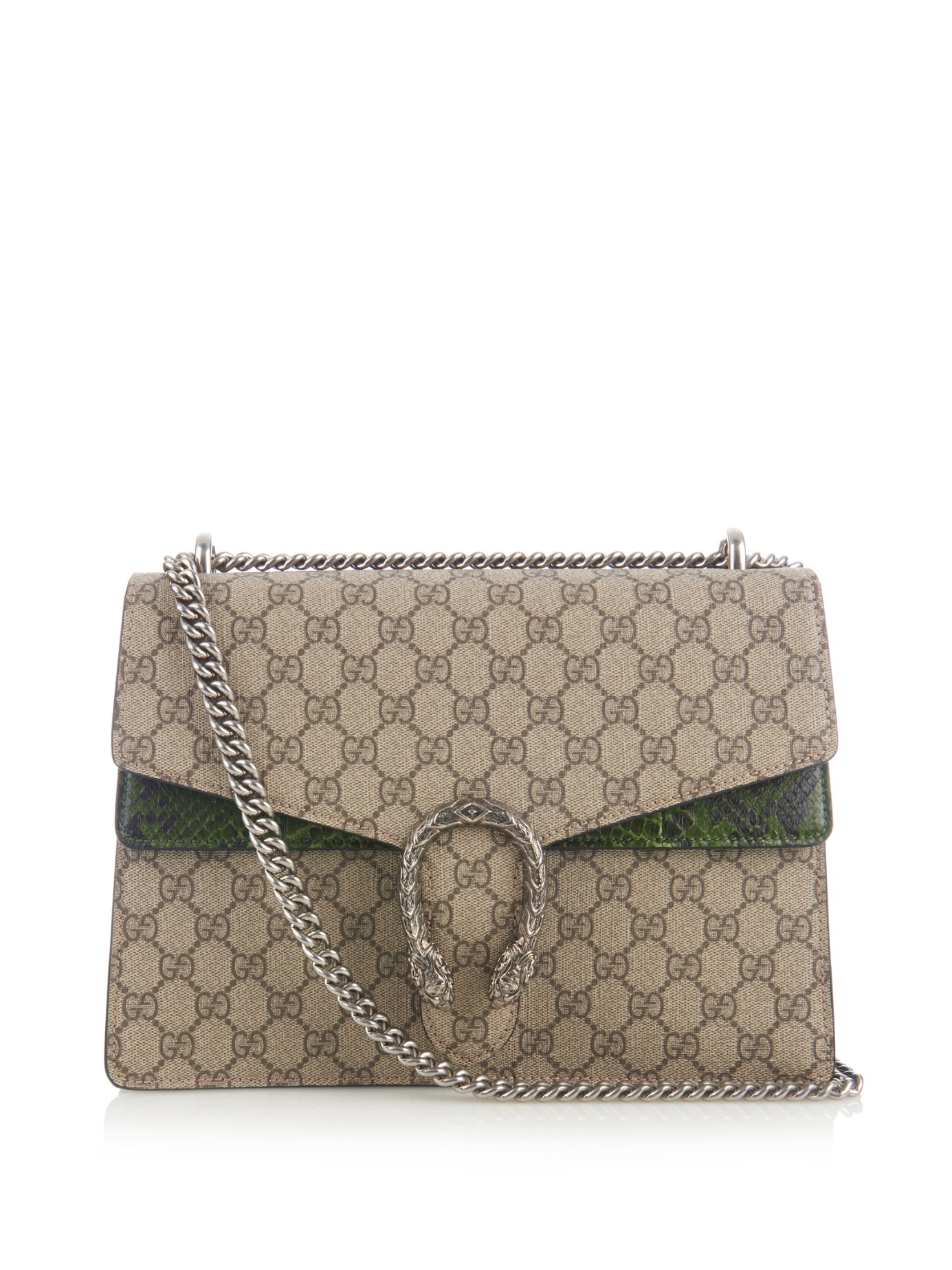 Lyst - Gucci Dionysus Gg Supreme Canvas Shoulder Bag in Green