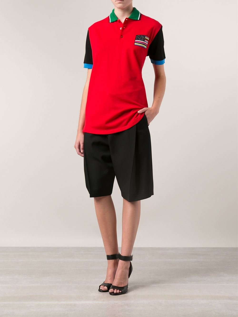 givenchy red polo