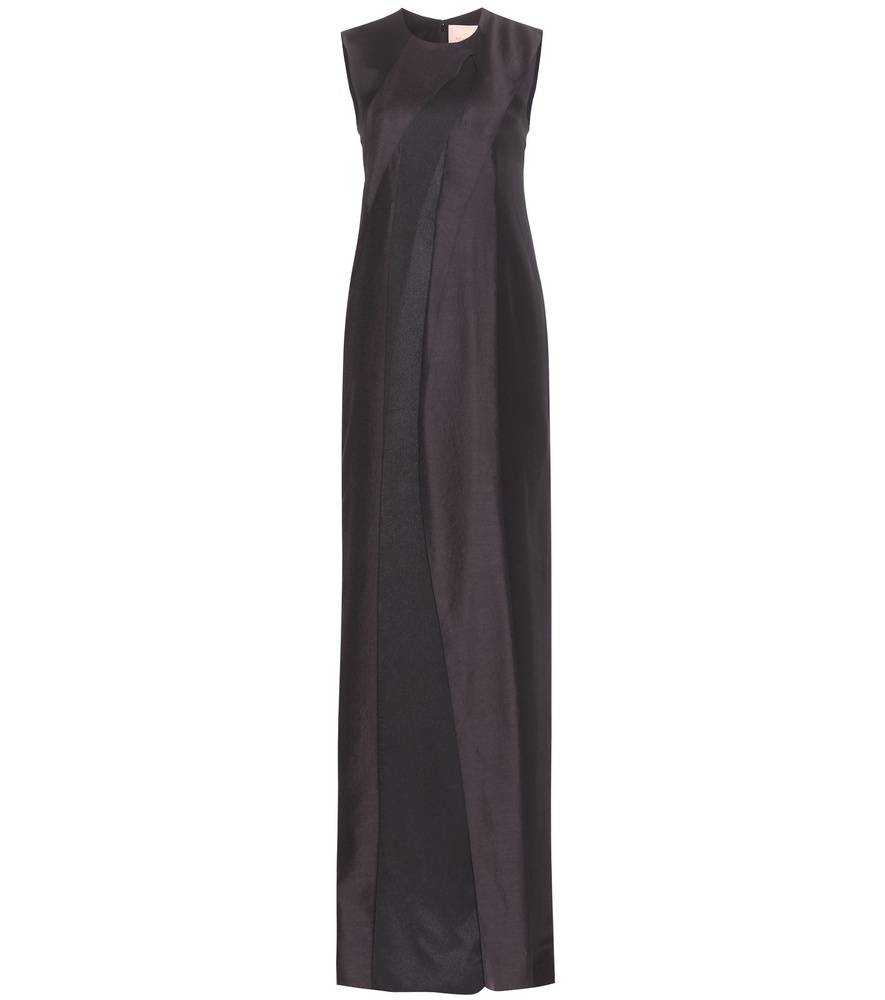Lyst - ROKSANDA Sleeveless Silk-Blend Dress in Black