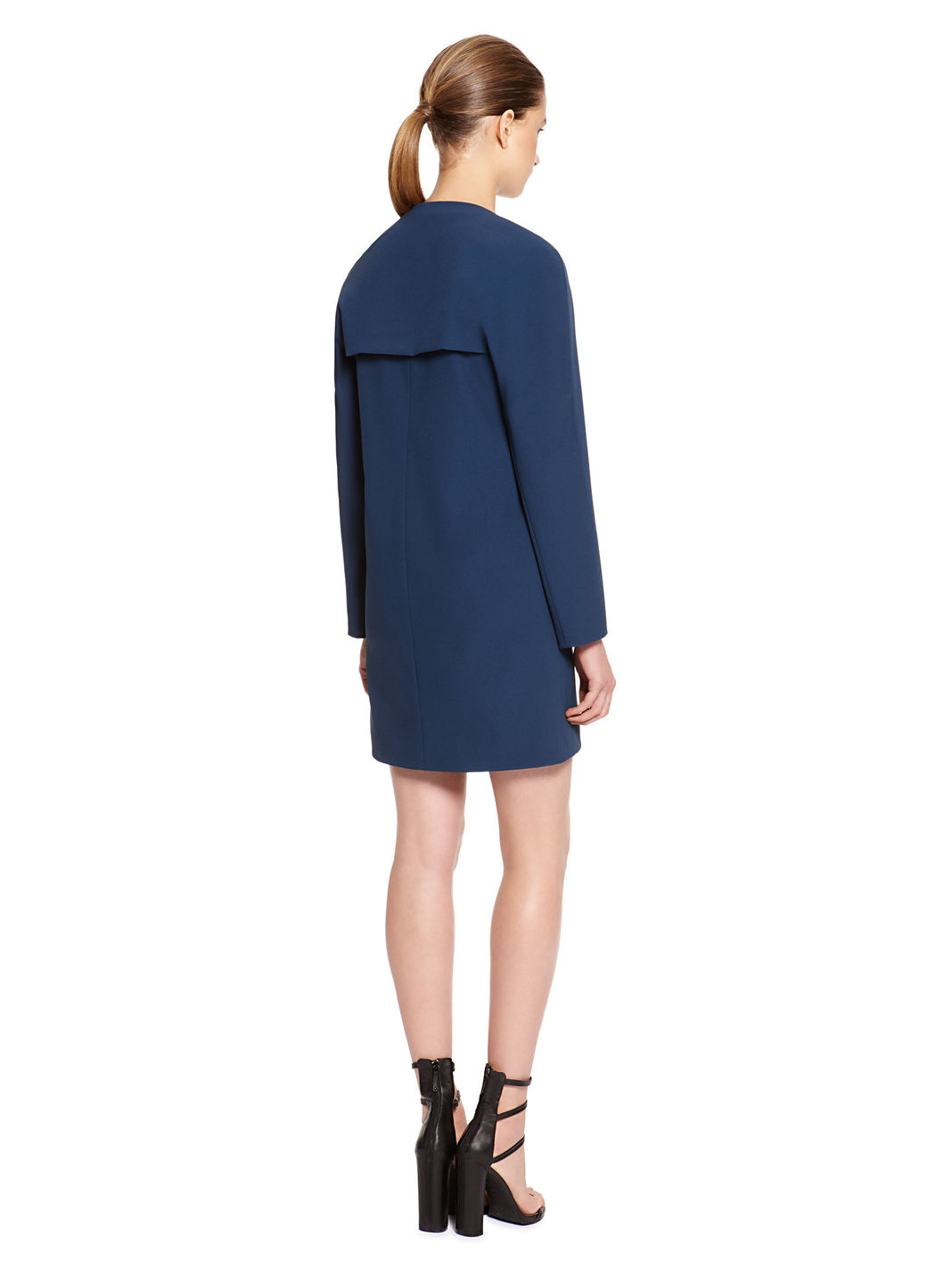 Dkny Convertible Zipper Shift Dress in Blue (STANTON NAVY) | Lyst