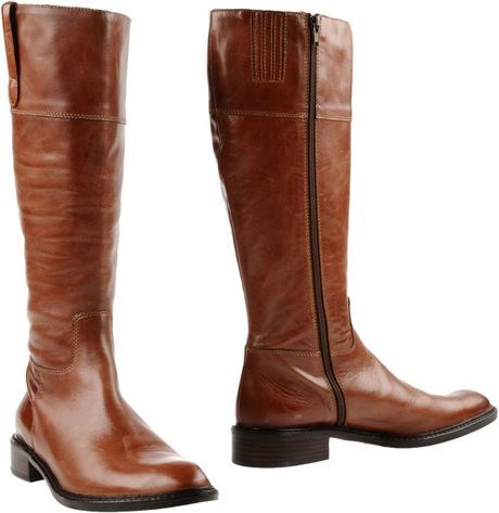Progetto Boots in Brown | Lyst