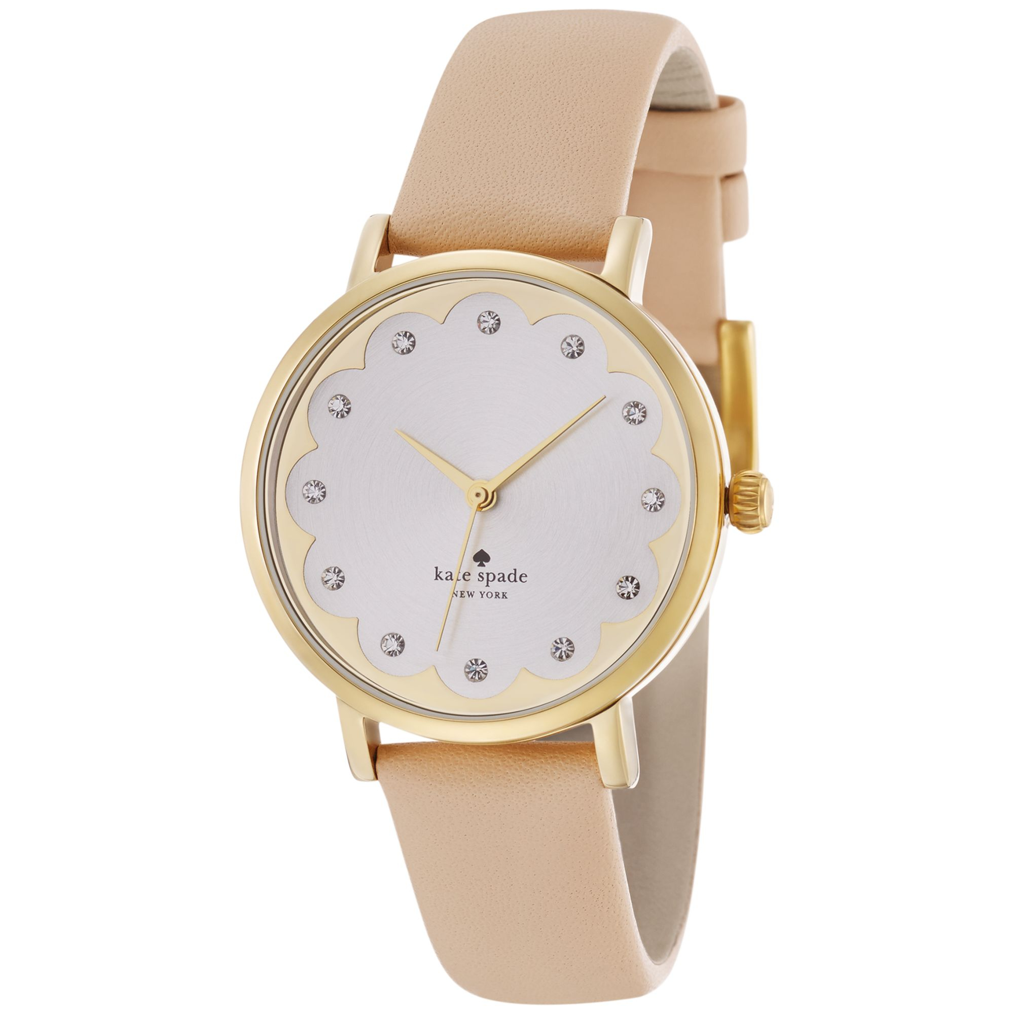 Kate Spade Women's Metro Vachetta Leather Strap Watch 34mm 1yru0586 in