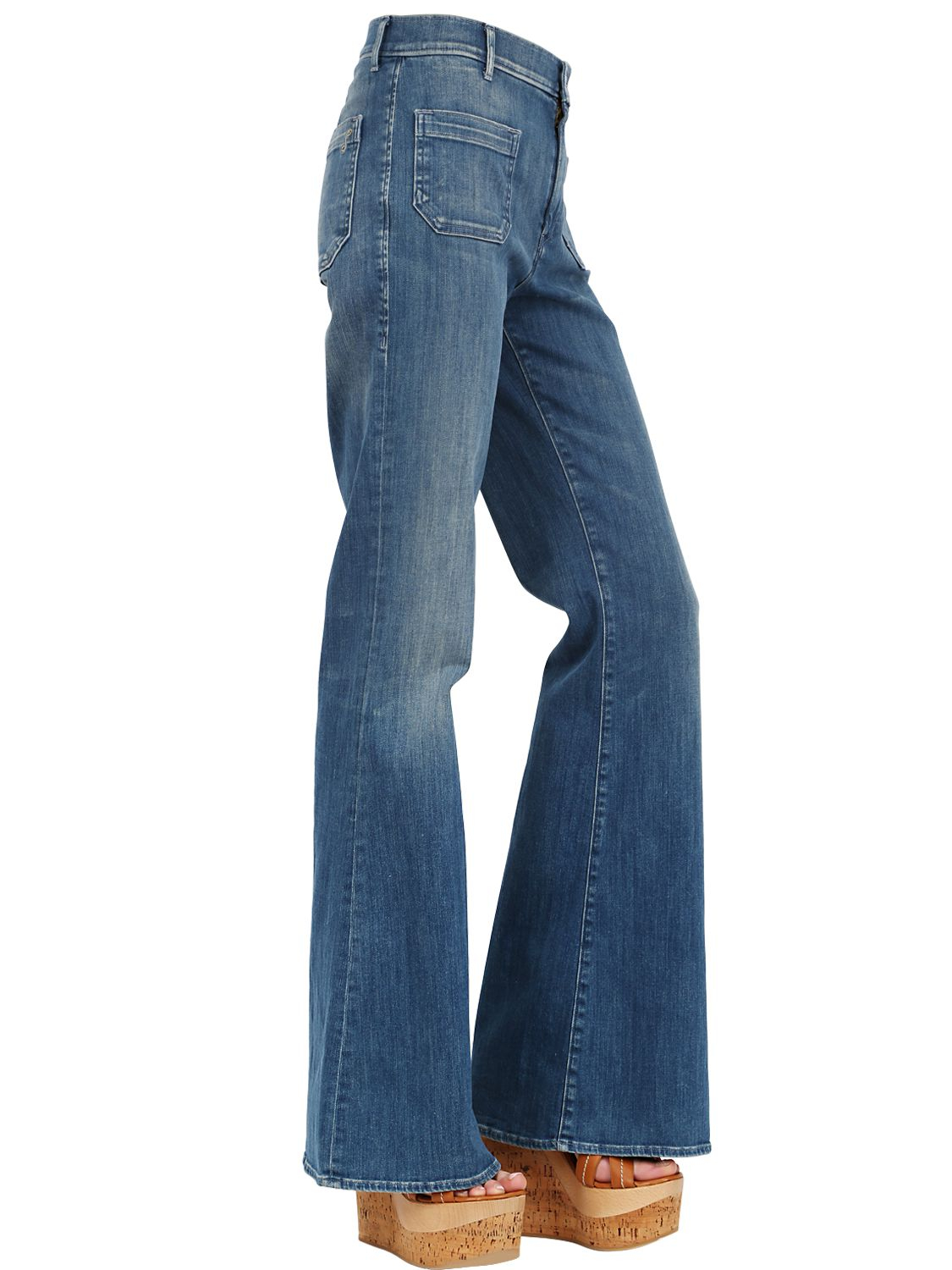 The seafarer Circe Stretch Cotton Denim Jeans in Blue | Lyst