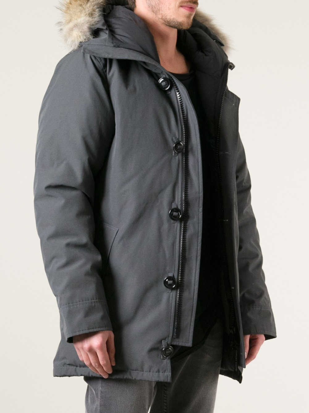 Lyst - Canada Goose 'chateau' Parka in Gray for Men