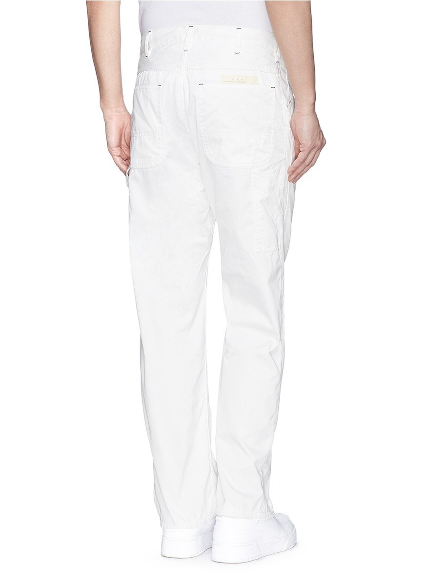 white painters pants