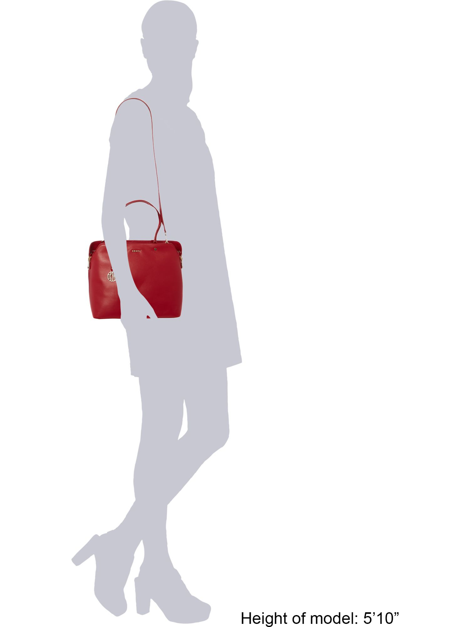 Dkny Greenwich Red Tote Bag in Red | Lyst