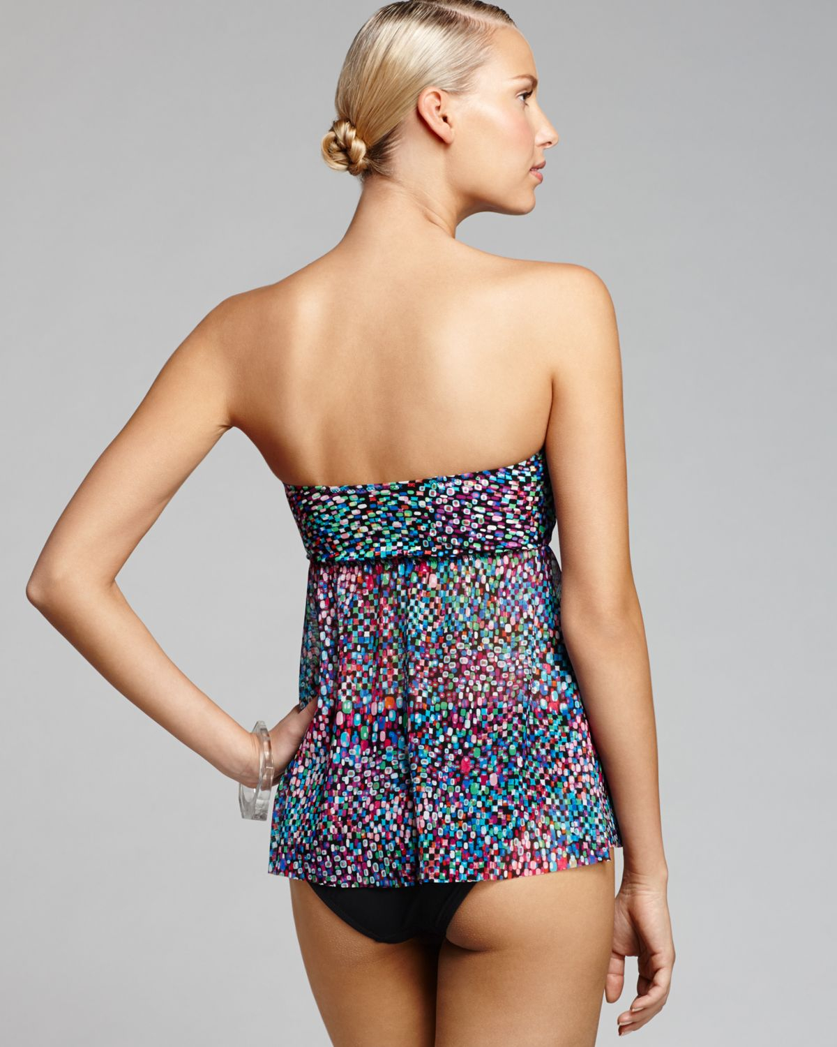 Gottex City Lights Flyaway Tankini Top - Lyst