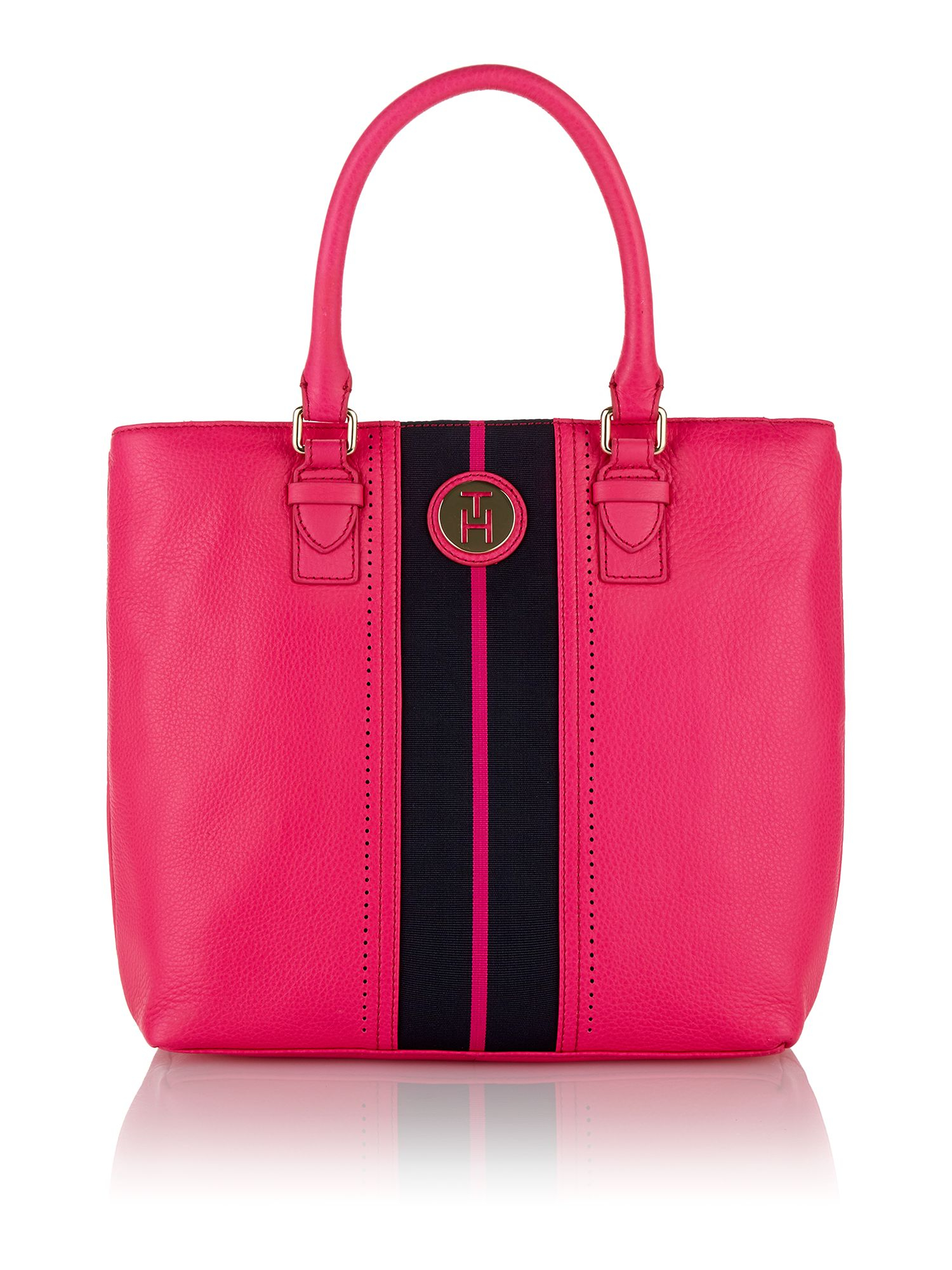 Tommy hilfiger Pink Tote Bag in Pink | Lyst