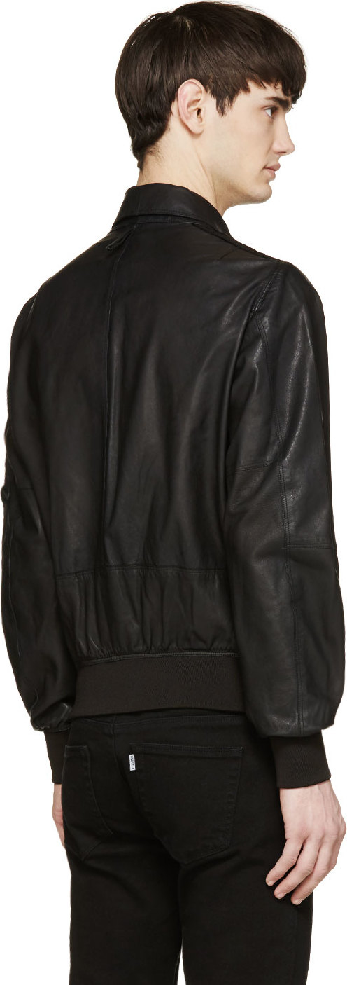 parajumpers brigadier leather jacket parajumpers brigadier leather jacket