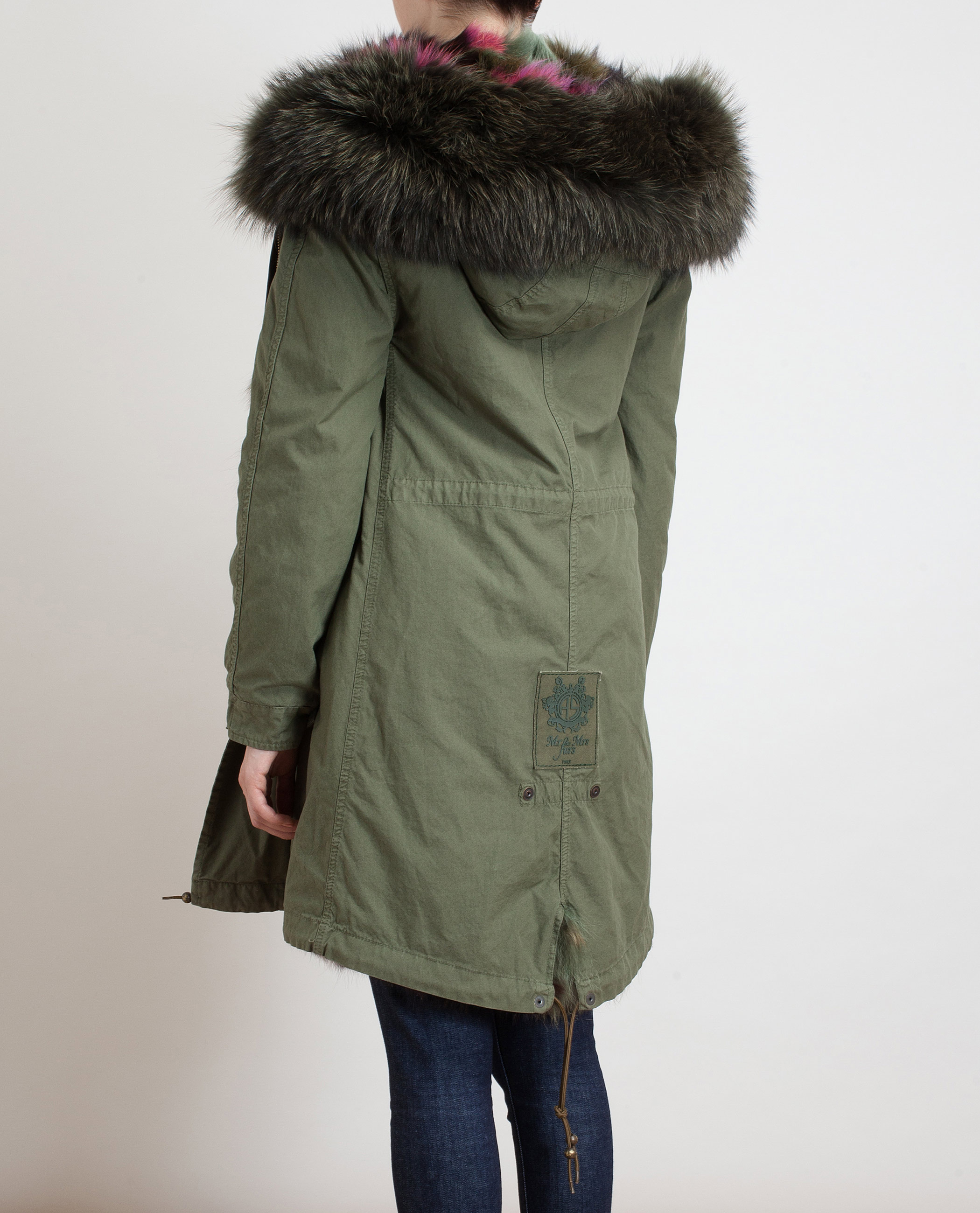 Womens Fur Lined Parka Coats Jacketin 