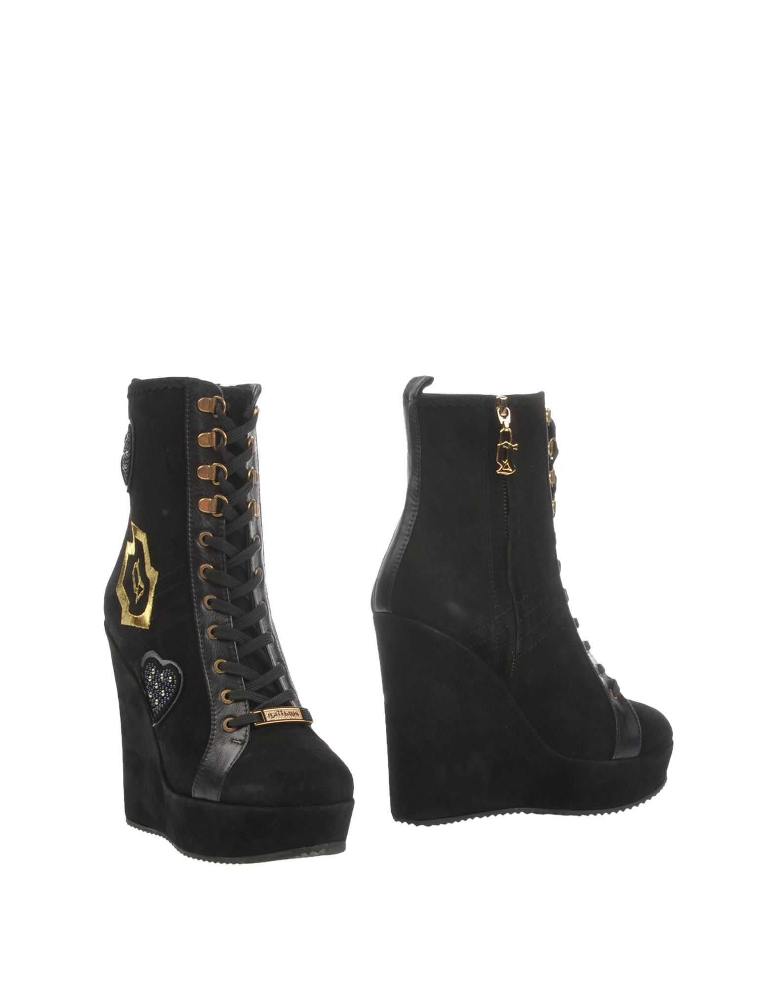 John Galliano Black Ankle Boots Lyst