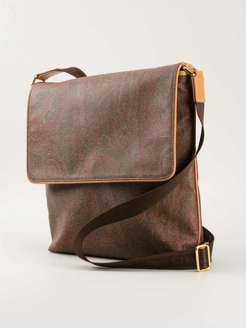 Lyst Etro Paisley Print Messenger Bag For Men Gallery