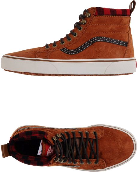 tan vans mens shoes
