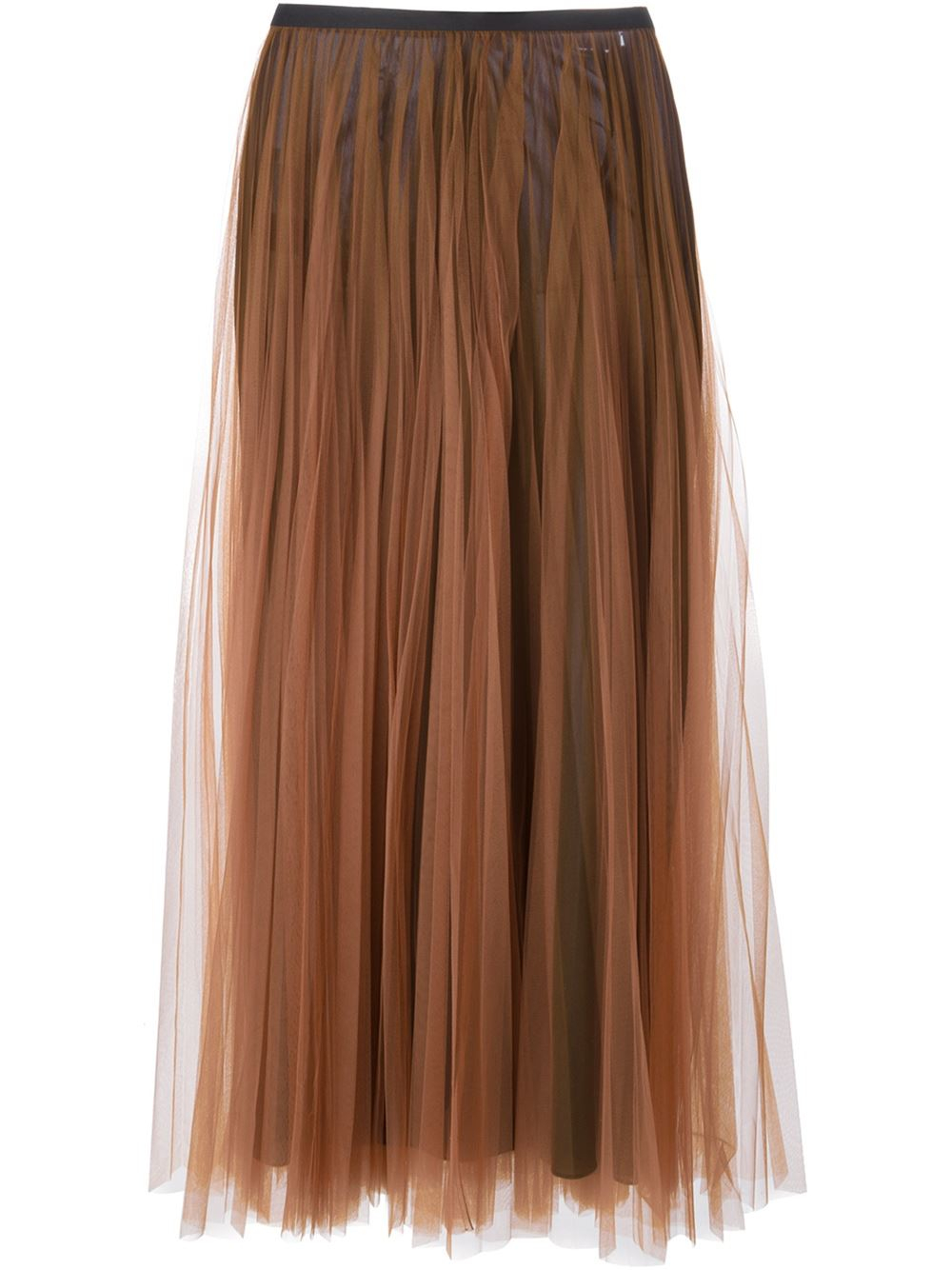 Brown Tulle Skirt 106