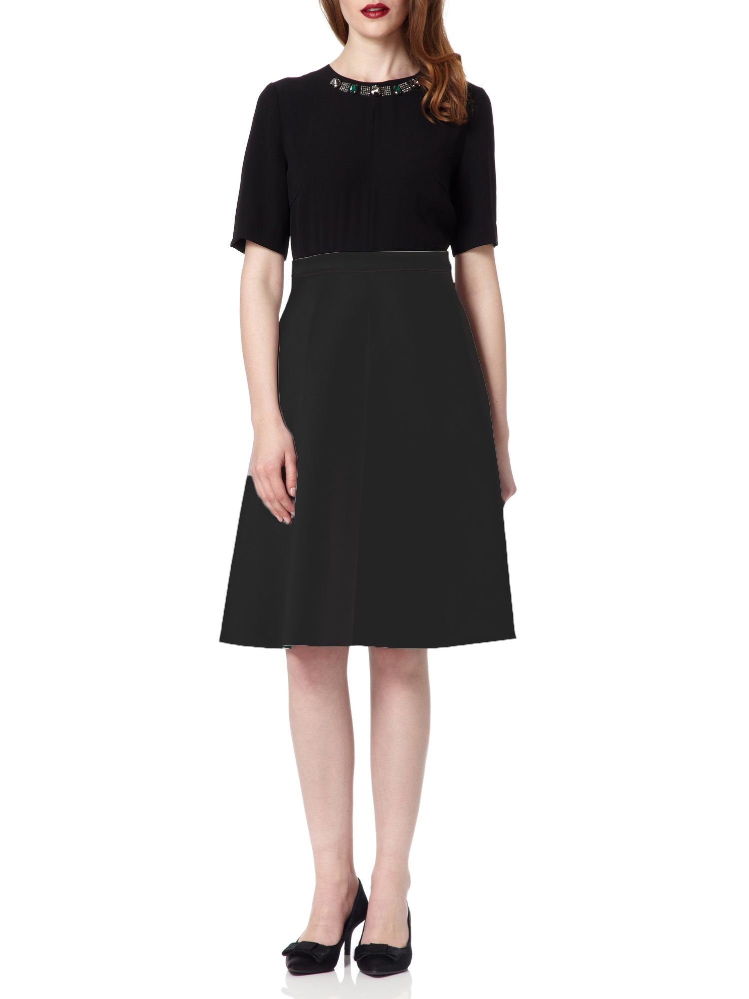 Almost famous A-line Skirt Dress in Black | Lyst