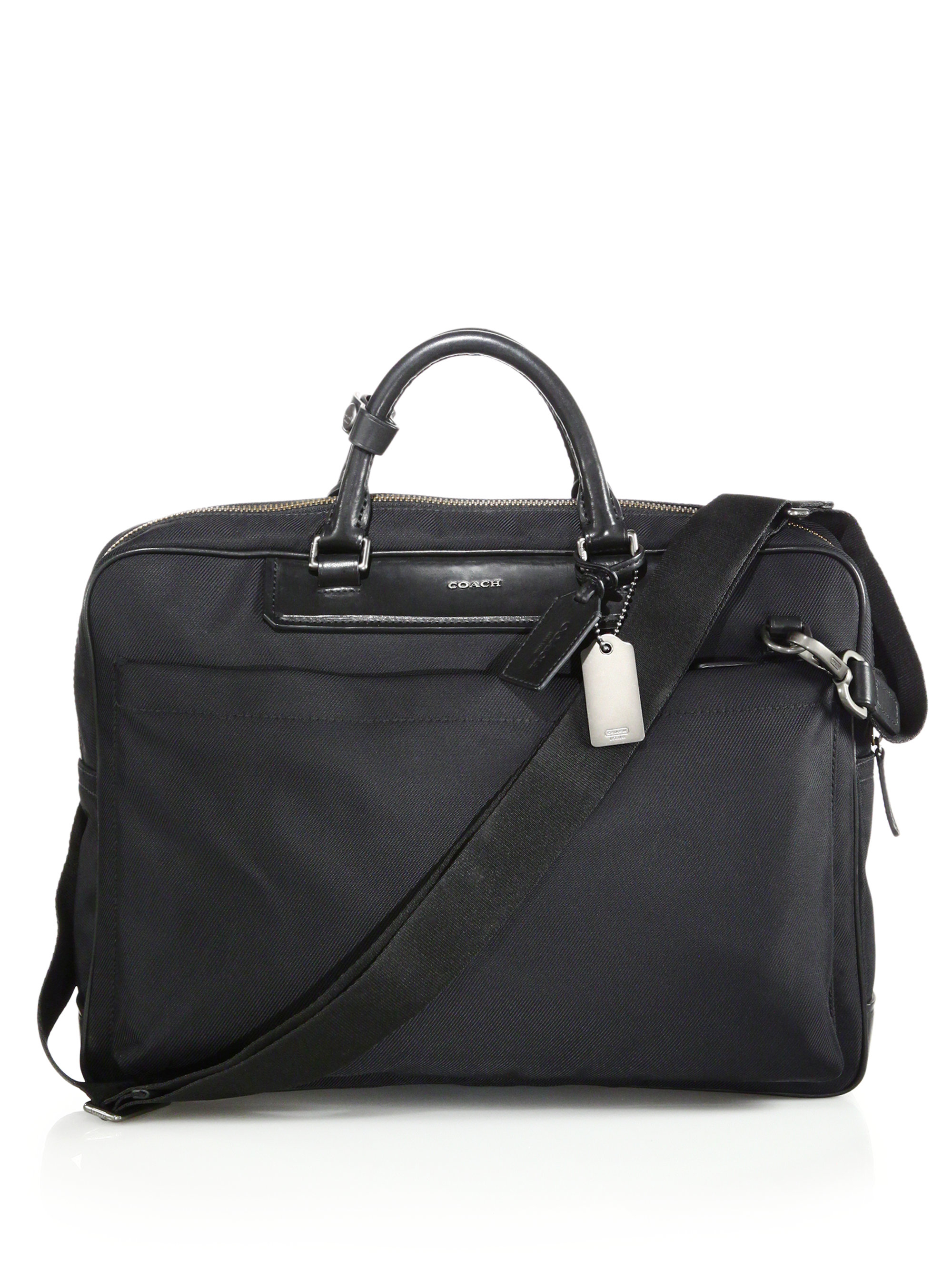 coach men's rogue briefcase