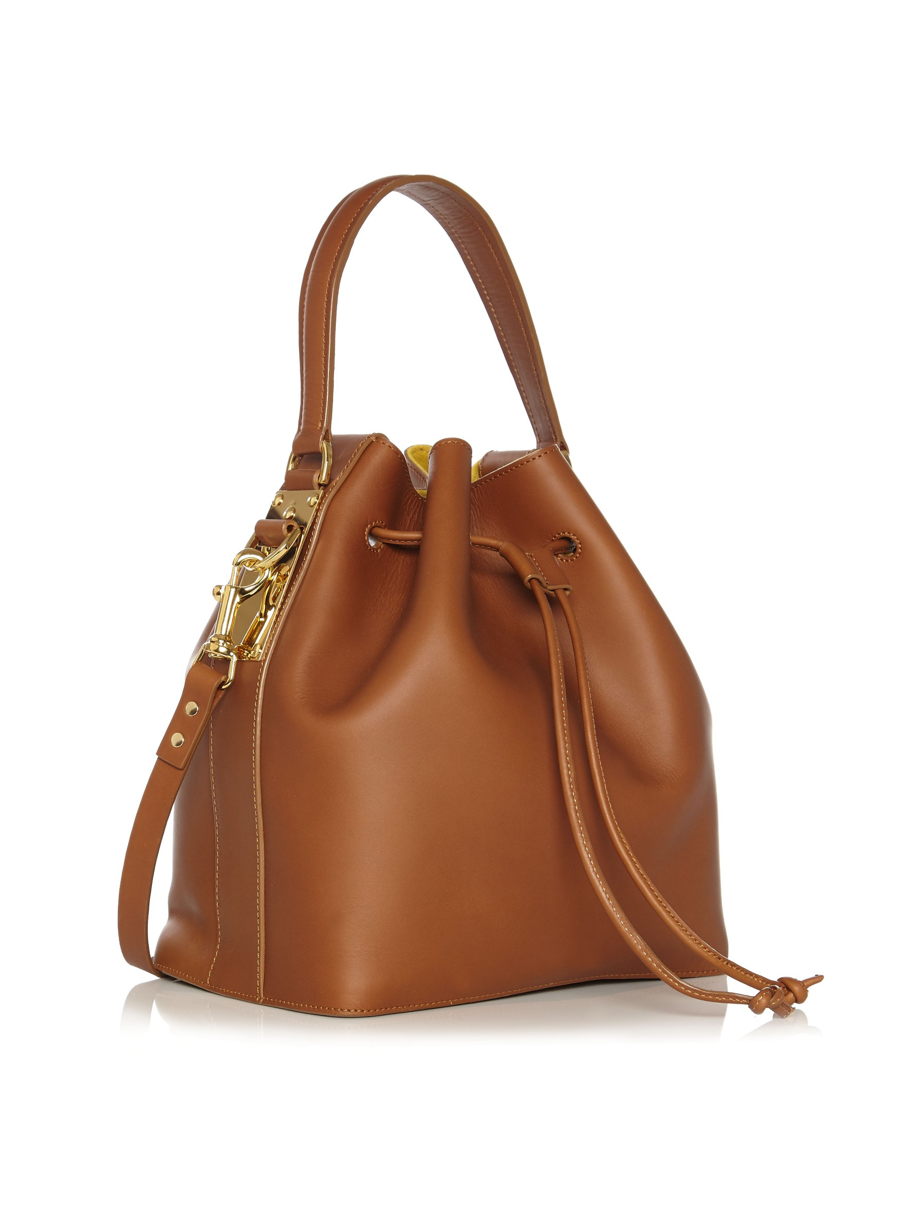 Sophie hulme Large Bucket Bag in Brown | Lyst