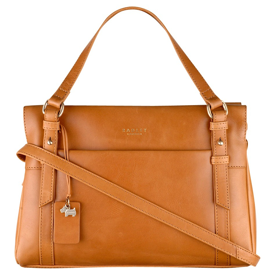 Radley Chelsea Leather Small Zip Top Grab Bag In Brown Lyst Gallery