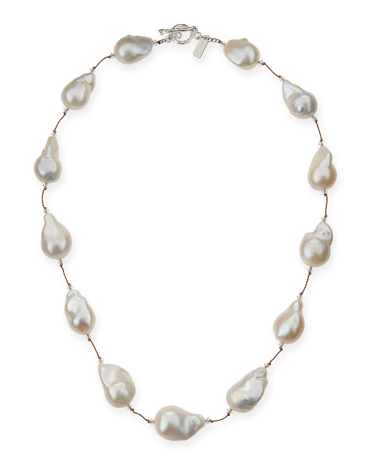 Margo morrison Large Baroque Pearl Necklace in Natural | Lyst