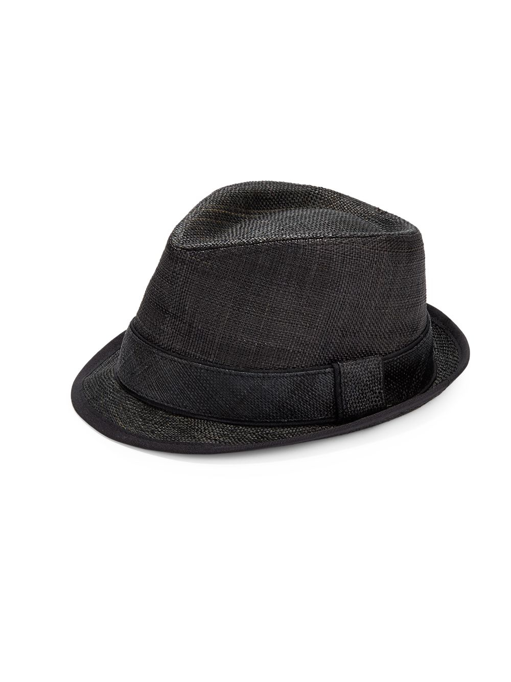 Block headwear Straw Fedora in Black for Men Lyst