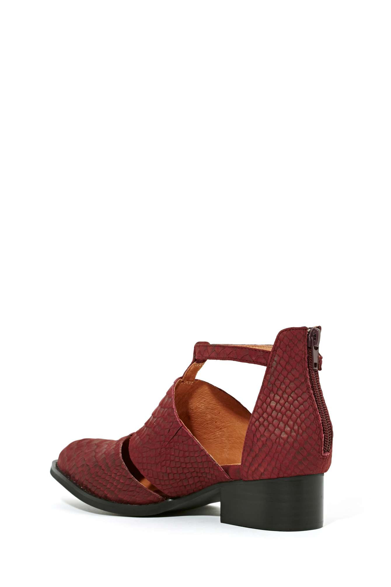 jeffrey campbell burgundy boots