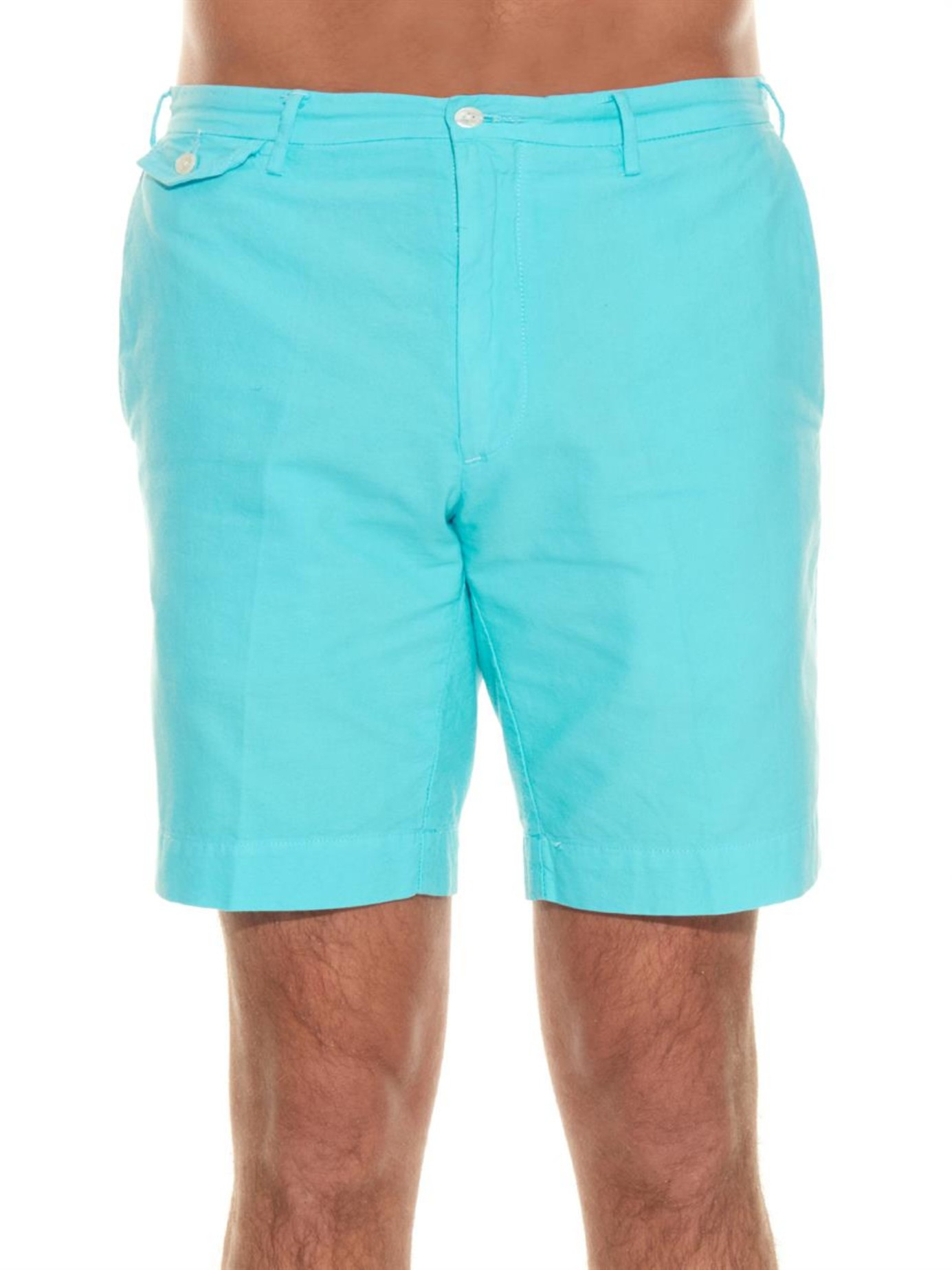 Lyst - Polo Ralph Lauren Hudson Chino Shorts in Blue for Men