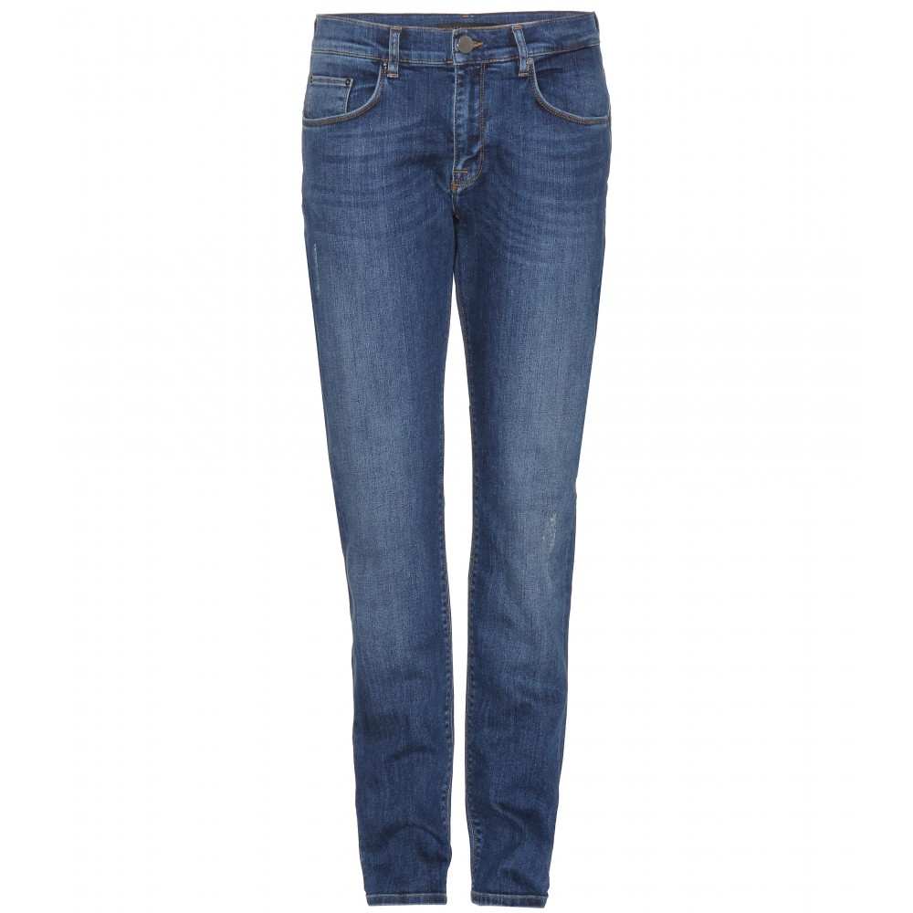 Victoria Beckham Boyfriend Jeans in Blue - Lyst