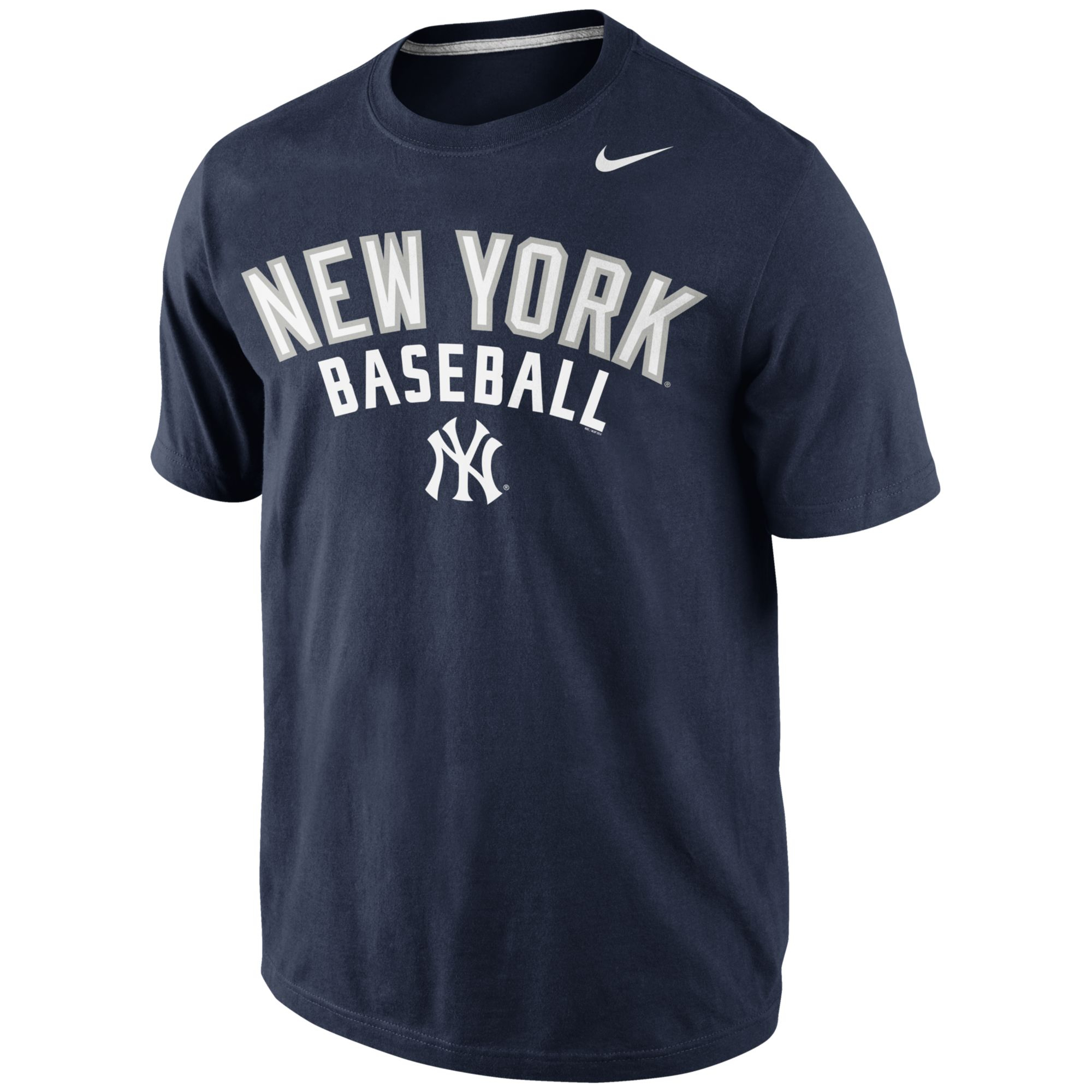 Nike Mens New York Yankees Away Practice Tshirt in Blue for Men (Navy ...