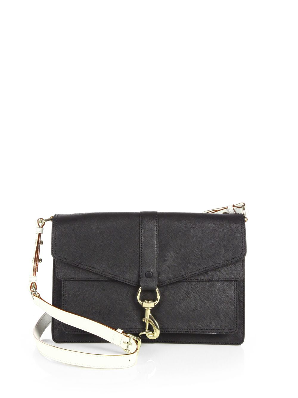 Rebecca minkoff Hudson Moto Leather Convertible Crossbody ...