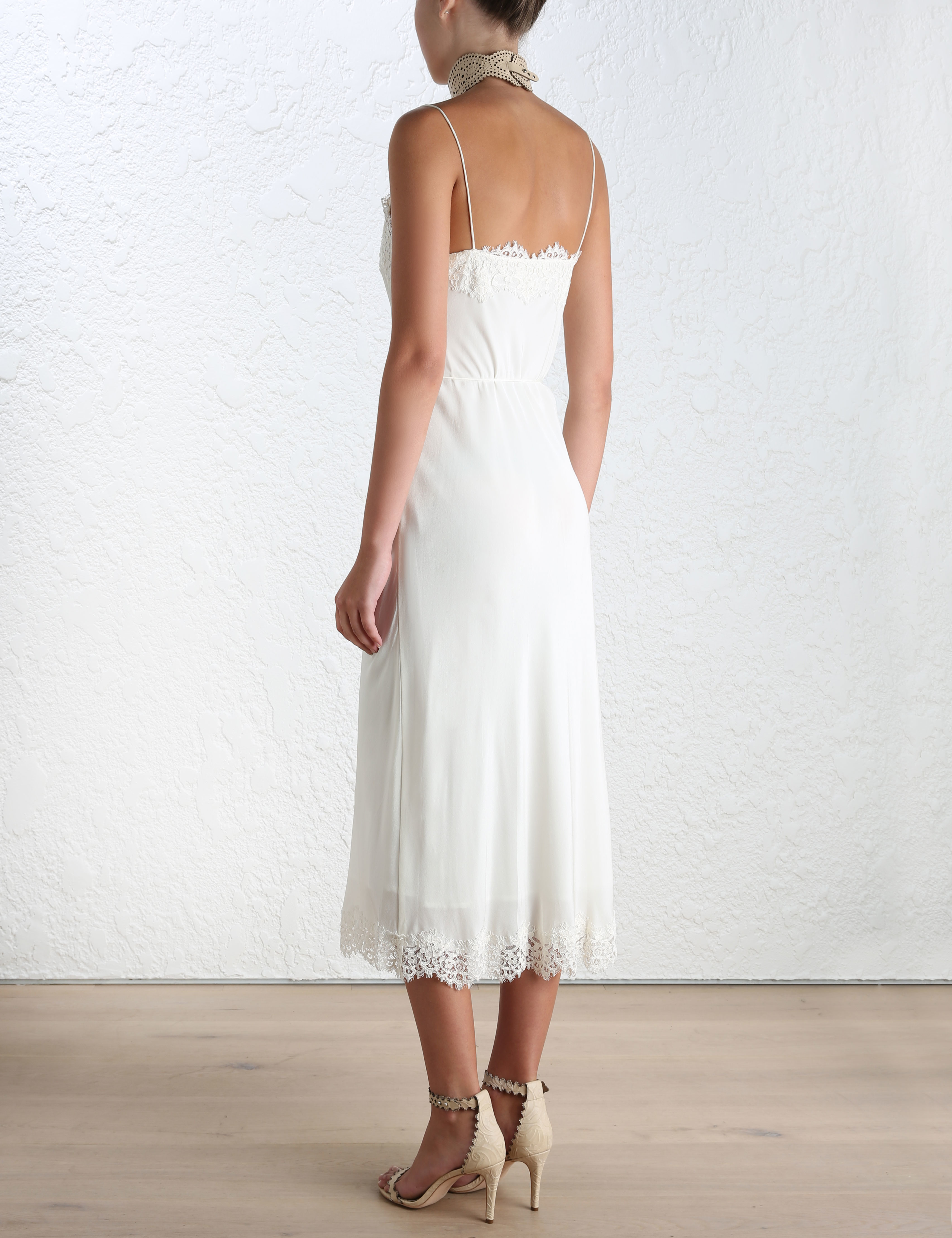 lace long slip