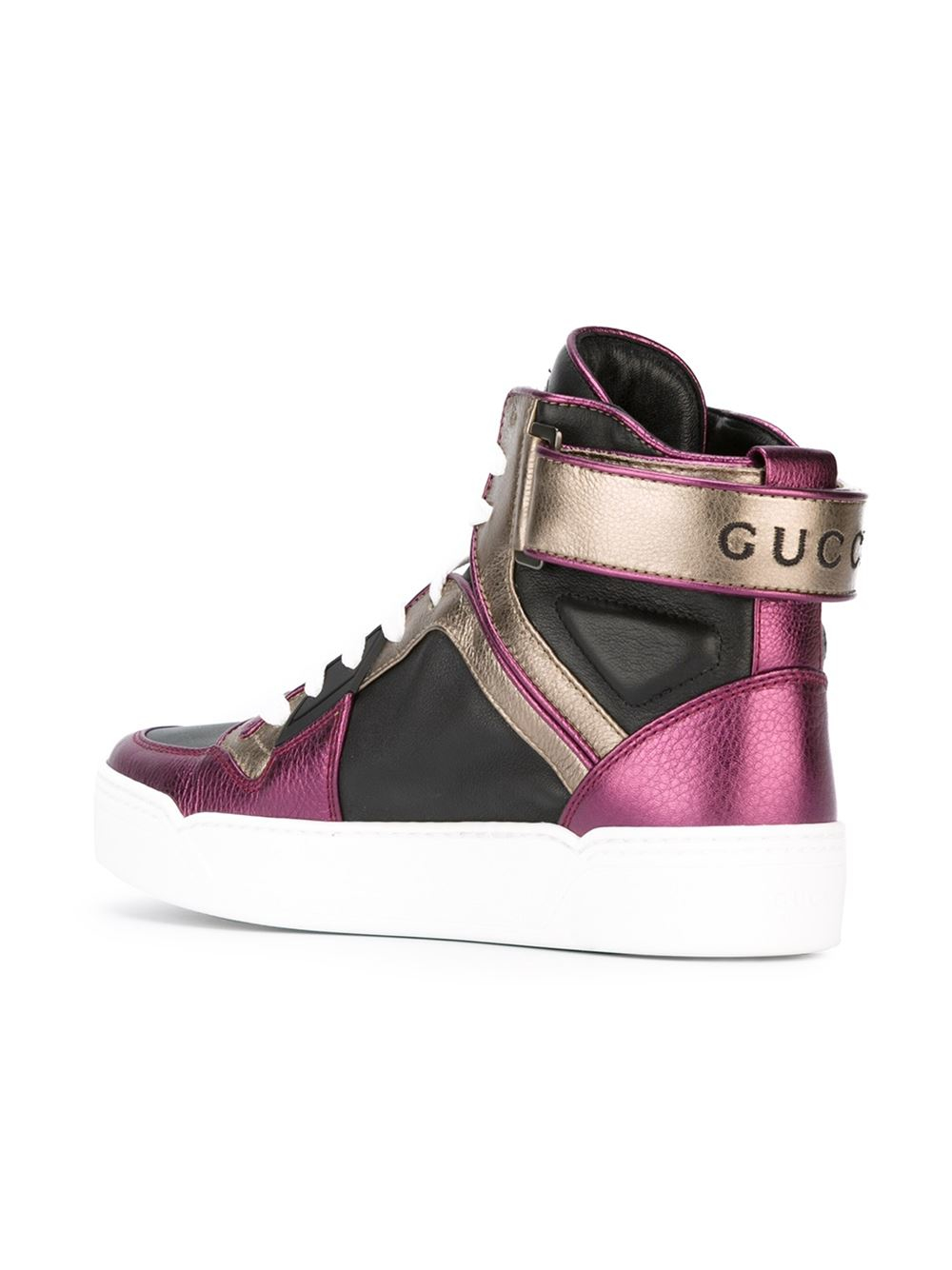 gucci sneakers leather