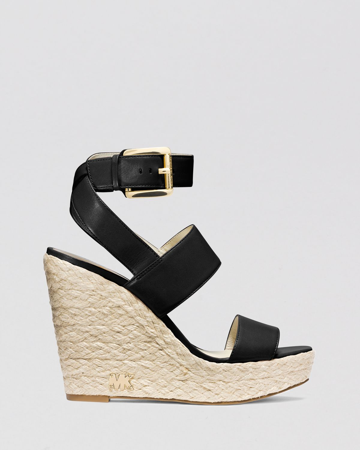 Michael Michael Kors Open Toe Platform Wedge Espadrille Sandals - Poesy ...