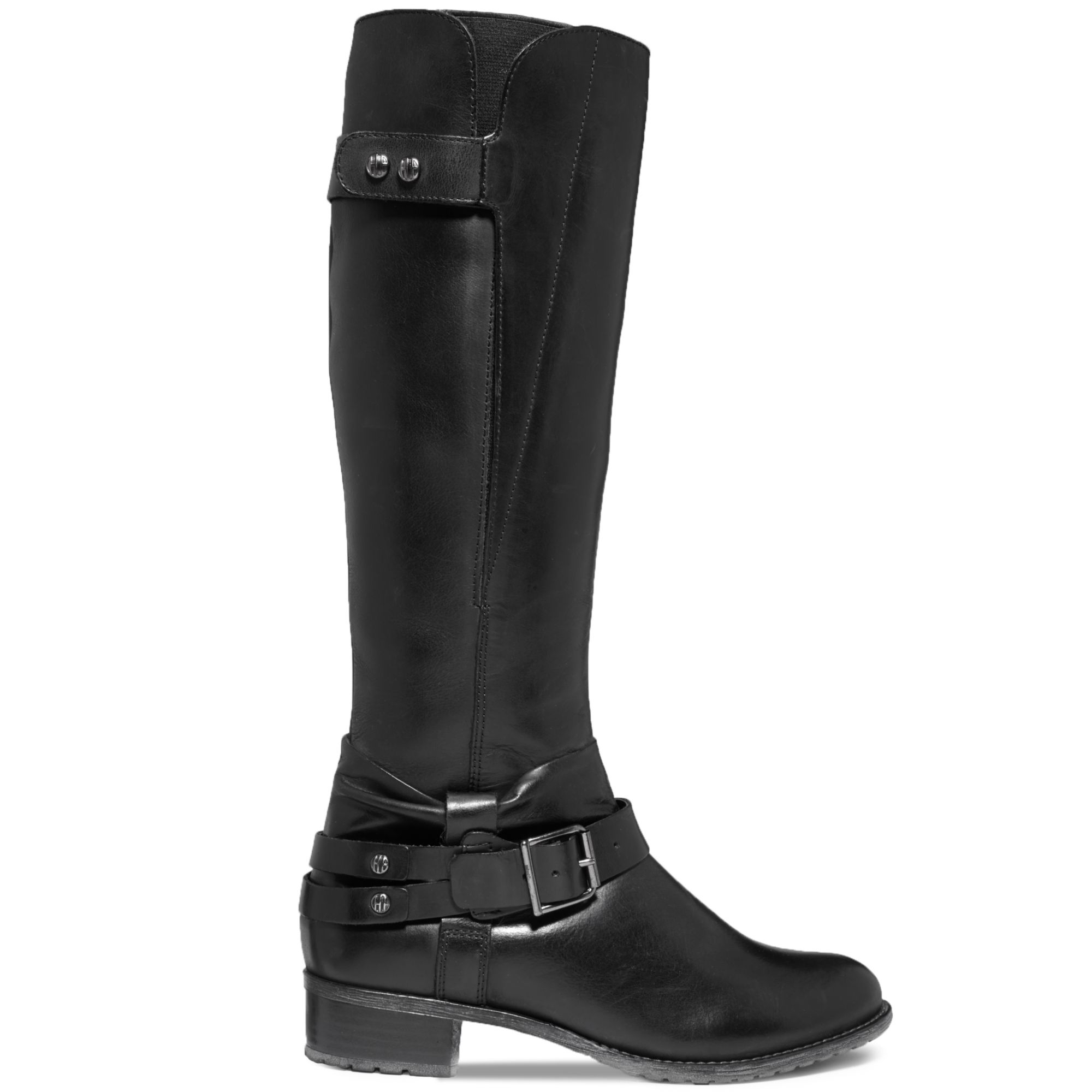 hush puppies black bonnie boots