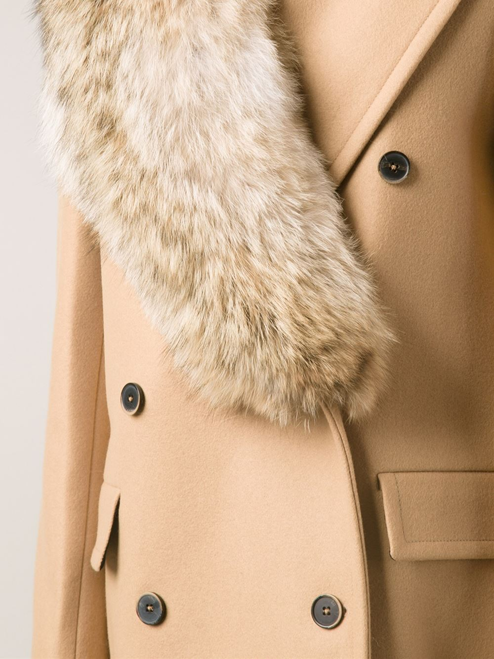 msgm double breasted coat