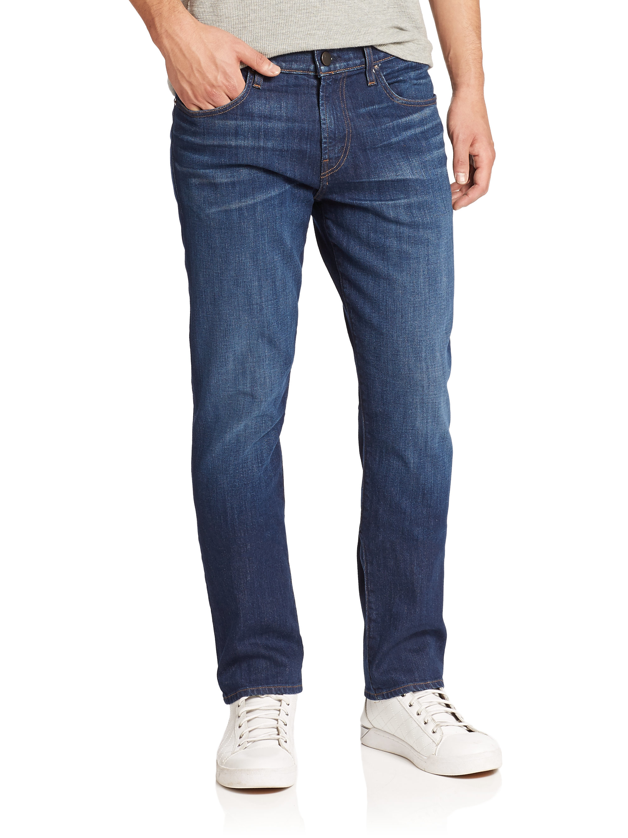 Lyst - J brand Cole Straight Leg Jeans in Blue for Men