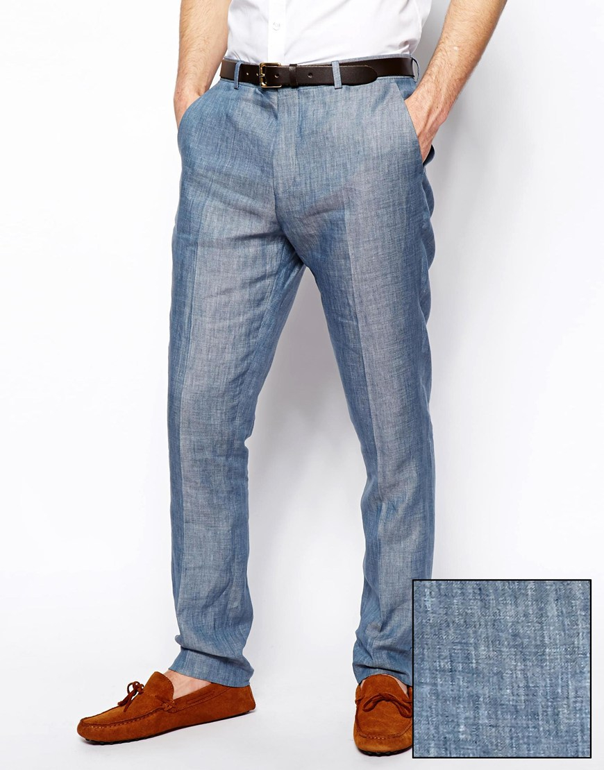 mens navy pants