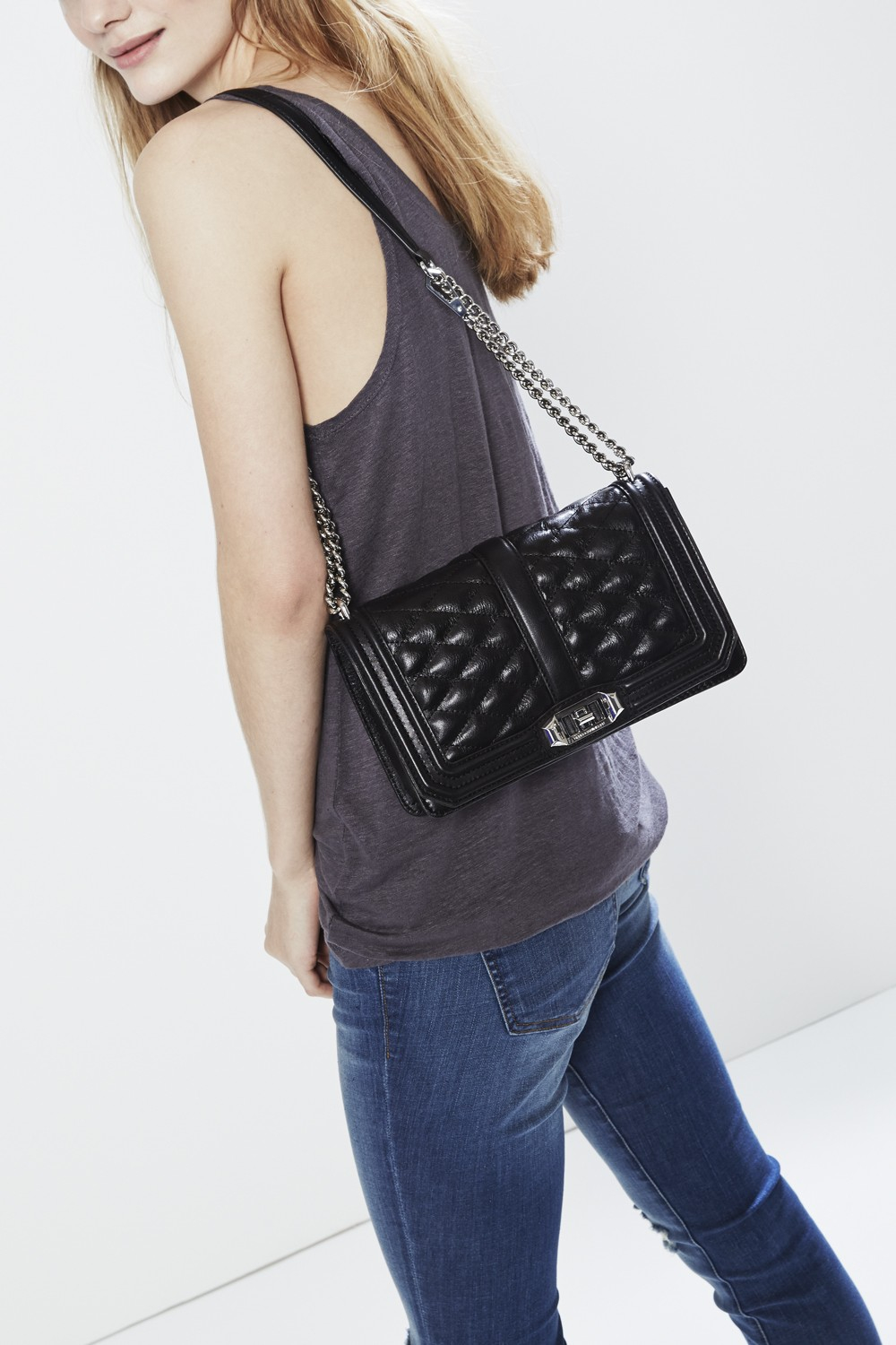 rebecca minkoff love crossbody black